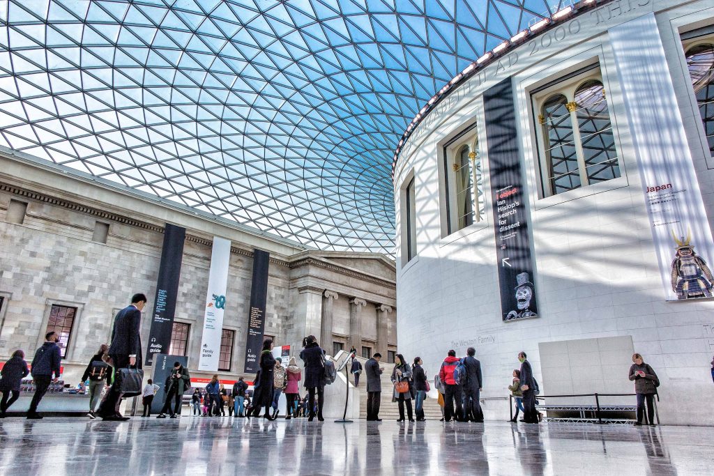 British Museum. Edificios más famosos de Inglaterra
